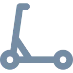 E Scooter SVG Icon